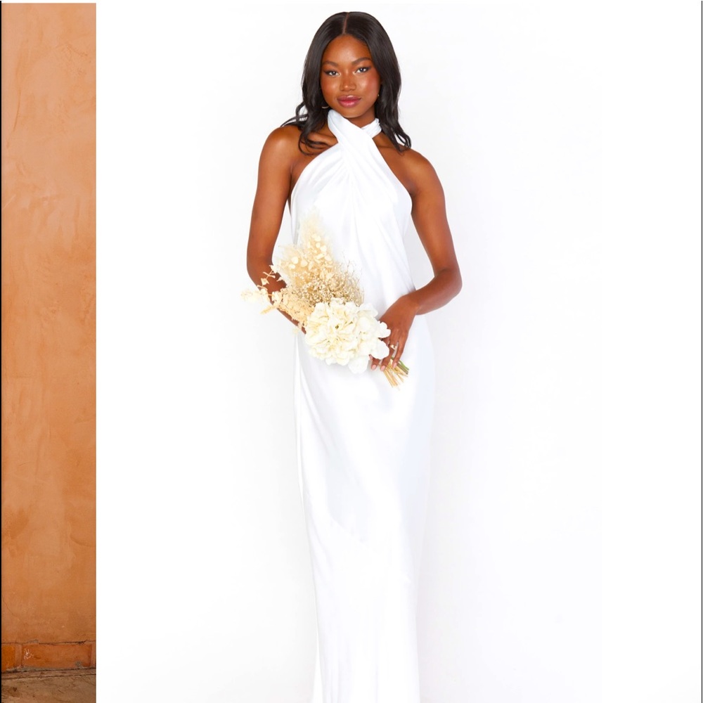 Show Me Your Mumu Jasmine Halter Maxi Dress